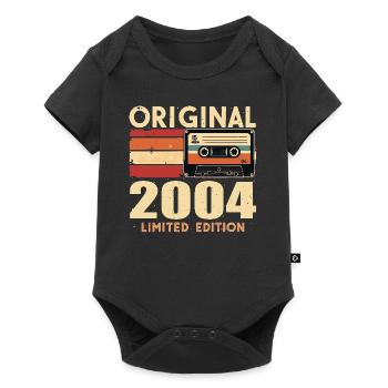 Birthday 2004 - Legendary since 2004 Gift 2004 - Baby Premium short-sleeve bodysuit - black - Front