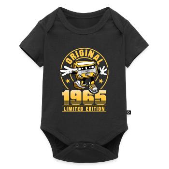 60 Years 60th Birthday Man Woman Limited Edition - Baby Premium short-sleeve bodysuit - black - Front