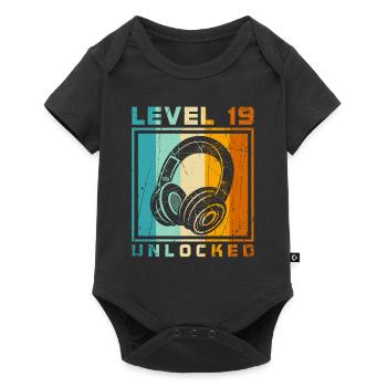 19th Birthday Boy - Baby Premium short-sleeve bodysuit - black - Front