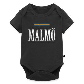 Malmo - Baby Premium short-sleeve bodysuit - black - Front