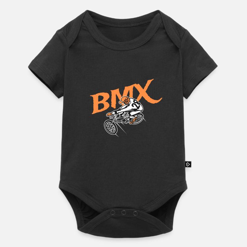 BMX race - Body à manches courtes Premium Bébé - noir