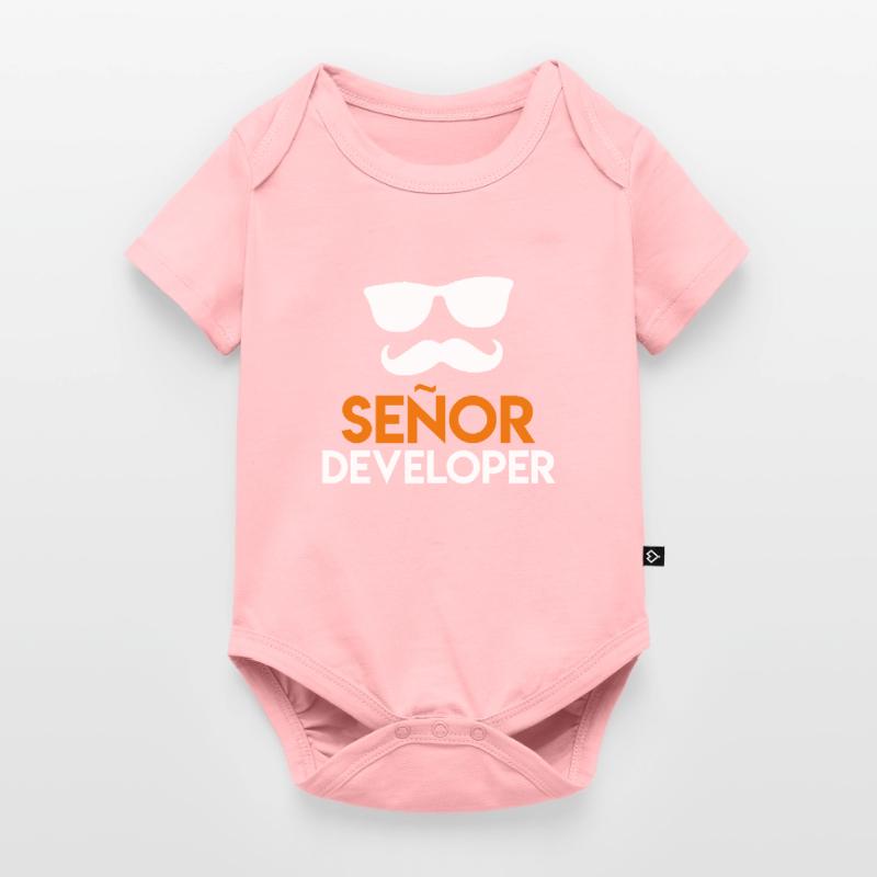 Senor Developer Programmer Developer Nerd Baby Premium short-sleeve bodysuit