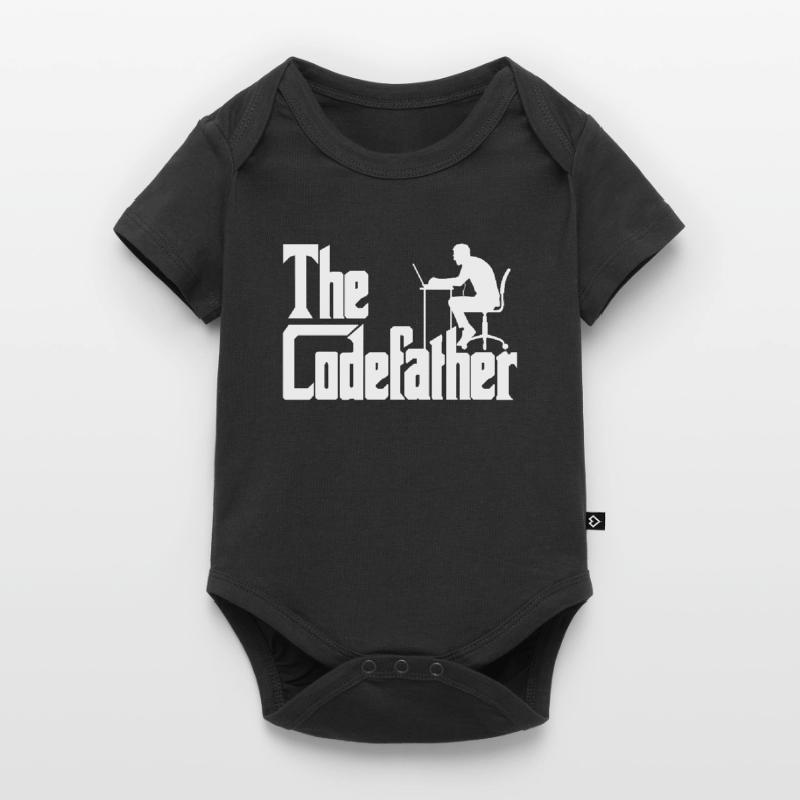 Code code développeur Codefather Spruch Body à manches courtes Premium Bébé