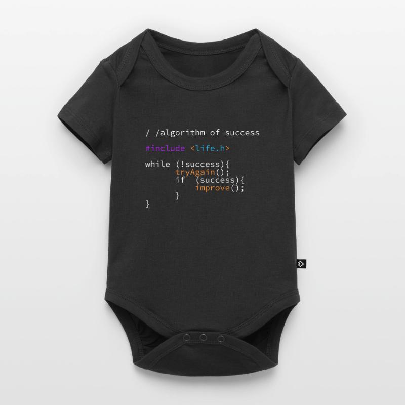 Code de programme algorithme de succès it développeur Body à manches courtes Premium Bébé