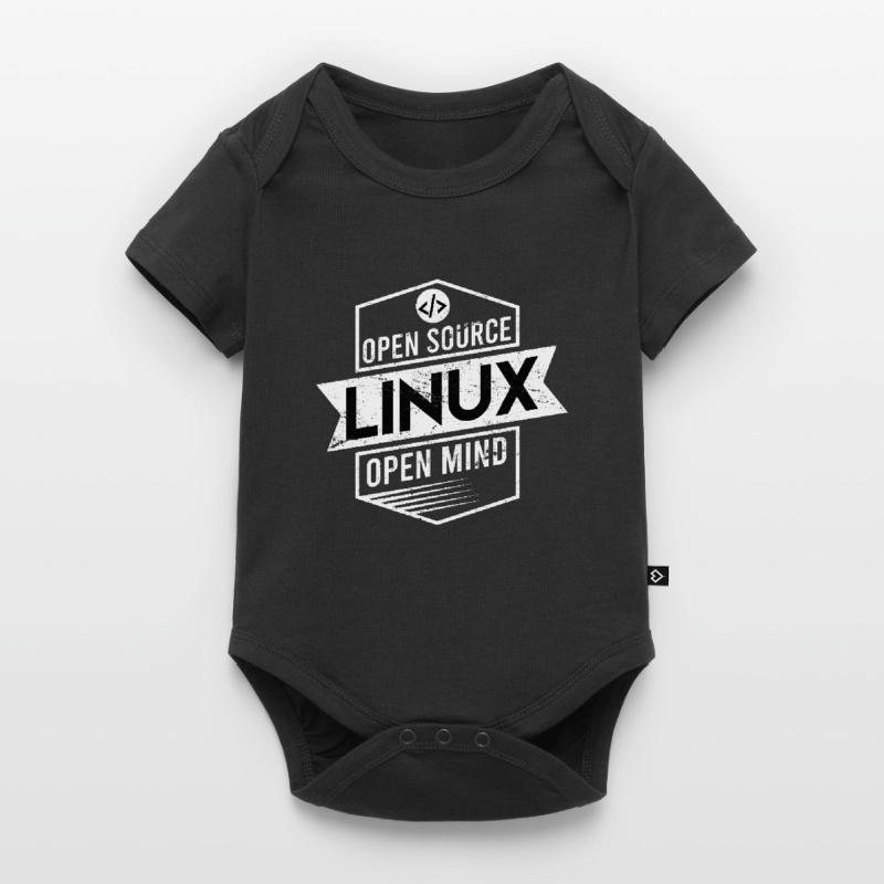 Programmierer Linux Geschenk Open Source Baby Premium Kurzarmbody