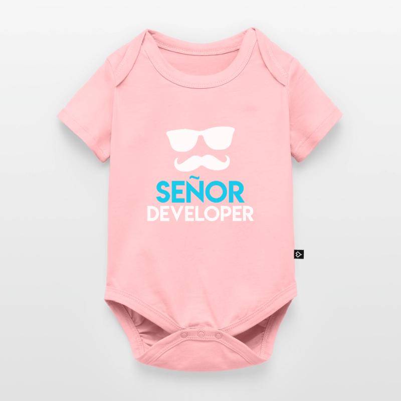 Senor Developer Computer Scientist Nerd Developer Baby Premium short-sleeve bodysuit