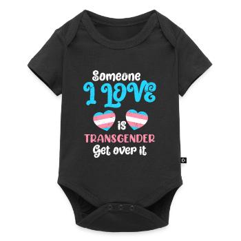 Transsexual transgender saying Trans Pride - Baby Premium short-sleeve bodysuit - black - Front