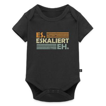Junggeselle Junggesellenabschied JGA Party 2021 - Baby Premium Kurzarmbody - Schwarz - Vorne