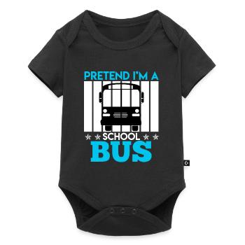 Bus saying bus driver bus driver gift - Baby Premium short-sleeve bodysuit - black - Front