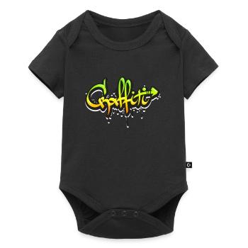 graffiti - Baby Premium short-sleeve bodysuit - black - Front
