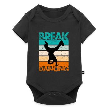 Hip Hop Urban Dance Breakdancer Street Art Dancing - Body à manches courtes Premium Bébé - noir - Devant