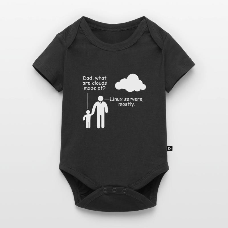 Programmierer Woraus bestehen Clouds Witz Spaß Baby Premium Kurzarmbody