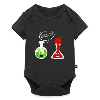 Chimie Laboranten blague Surréagence Laboratoire - Body à manches courtes Premium Bébé - noir - Devant