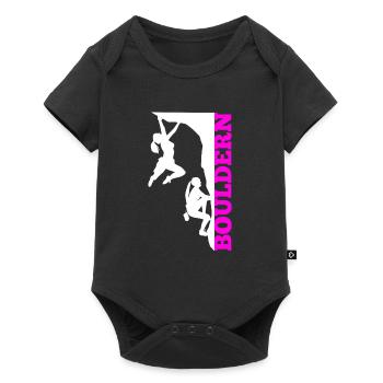 Escalade de bloc - Body à manches courtes Premium Bébé - noir - Devant
