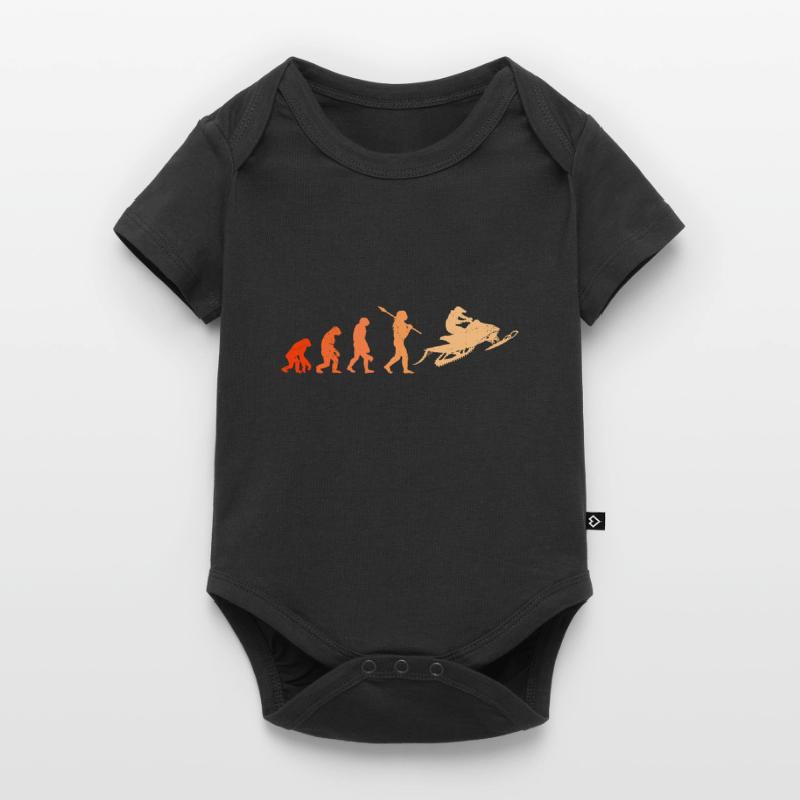 Snowmobile Evolution Snowmobile Snowmobile Baby Premium short-sleeve bodysuit