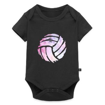 Volleyball Team Volleyball Volleyball Player - Baby Premium short-sleeve bodysuit - black - Front