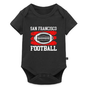 San Francisco Football - Baby Premium short-sleeve bodysuit - black - Front
