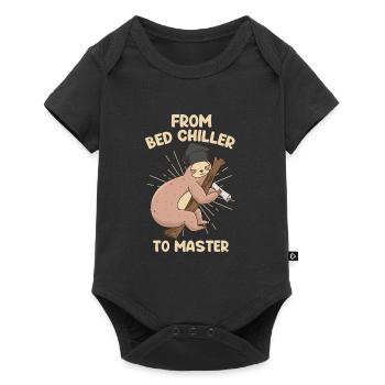 Master's Degree 2022 From Bed Chiller - Baby Premium short-sleeve bodysuit - black - Front