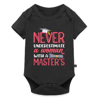 Master Mme Master 2022 - Body à manches courtes Premium Bébé - noir - Devant