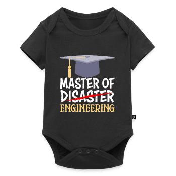 Master 2022 Master en ingénierie - Body à manches courtes Premium Bébé - noir - Devant