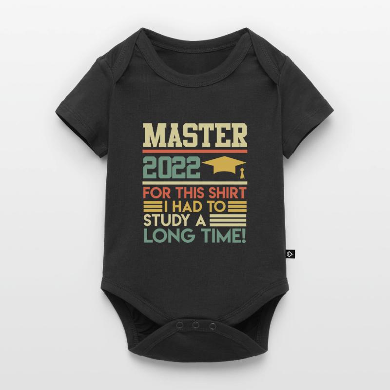 Master's degree long learning Master 2022 Baby Premium short-sleeve bodysuit
