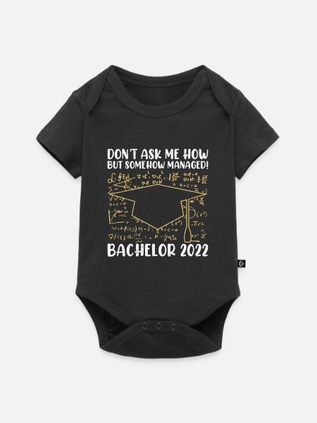 Irgendwie geschafft Bachelor 2022 Bachelor - Baby Premium Kurzarmbody - Schwarz