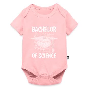 Baccalauréat ès sciences Mathématiques Physique - Body à manches courtes Premium Bébé - rose - Devant