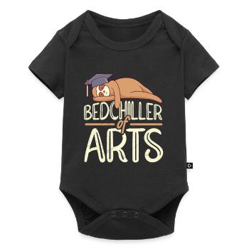 Bedchiller of Arts Bachelor's Degree Bachelor - Baby Premium short-sleeve bodysuit - black - Front