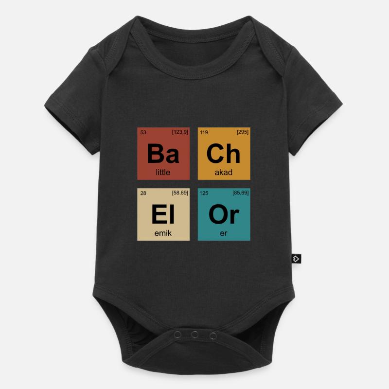 Bachelorabschluss Bachelor of Science Bachelor - Baby Premium Kurzarmbody - Schwarz