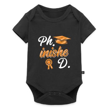 Doctorat phinished Thèse de doctorat - Body à manches courtes Premium Bébé - noir - Devant