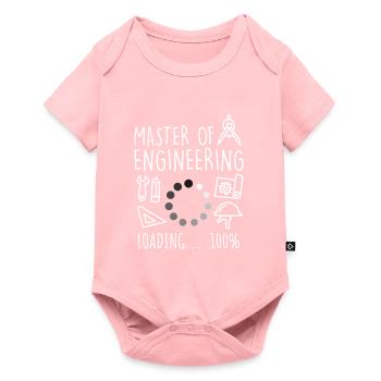 Master of Engineering Master's Degree - Baby Premium short-sleeve bodysuit - rose - Front