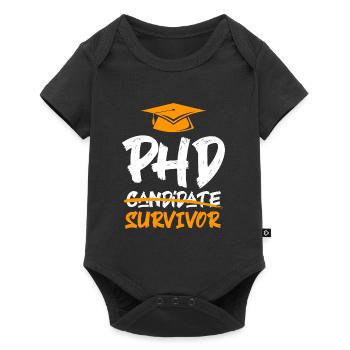 Doctorate 2022 Phd Survivor Doctorate Doctor - Baby Premium short-sleeve bodysuit - black - Front