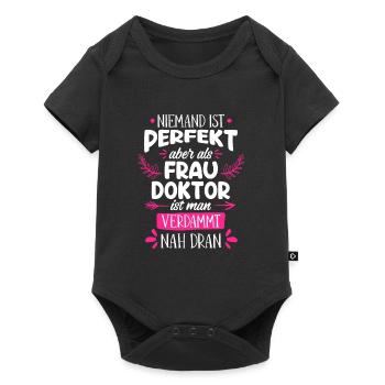 Doctorat Presque Parfait Docteur 2022 - Body à manches courtes Premium Bébé - noir - Devant