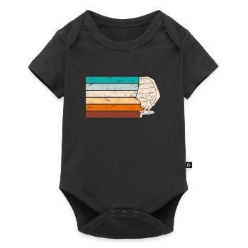 Wing Surf Wing Foil Wing Foiler - Baby Premium short-sleeve bodysuit - black - Front