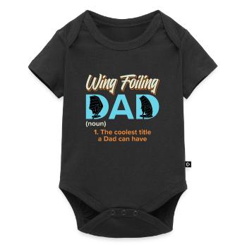 Wing Foiling Papa Wing Surf Wing Foil - Body à manches courtes Premium Bébé - noir - Devant