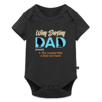 Wing Foiling Papa Wing Surf Wing Foil - Body à manches courtes Premium Bébé - noir - Devant