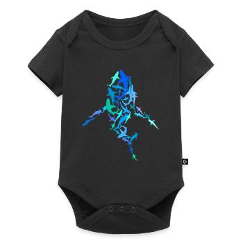 Shark Swarm Shark Divers Divers - Baby Premium short-sleeve bodysuit - black - Front