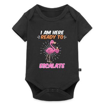 I'm there I can go! Party Escalation - Baby Premium short-sleeve bodysuit - black - Front