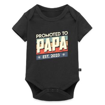 Dad 2023 - Baby Premium short-sleeve bodysuit - black - Front
