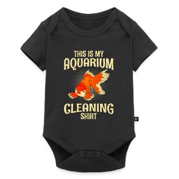 Plâtre d’aquarium - Body à manches courtes Premium Bébé - noir - Devant