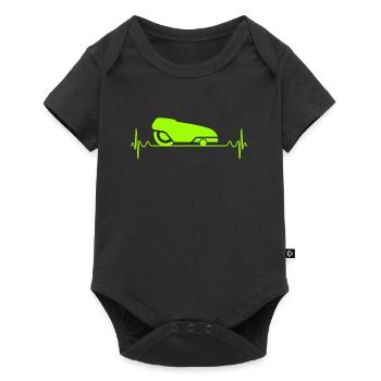 Tondeuse à gazon robotisée Lawn Whisperer - Body à manches courtes Premium Bébé - noir - Devant