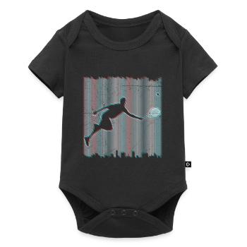 Tennis Tennis Club Tennis Art - Baby Premium short-sleeve bodysuit - black - Front