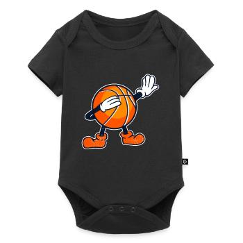 Dabbing Basketball Kids Basketball Player - Baby Premium short-sleeve bodysuit - black - Front