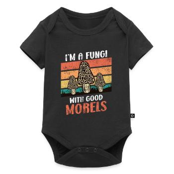 I am a Fungi with good Morels Mushroom Picker - Baby Premium short-sleeve bodysuit - black - Front