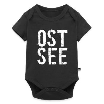 Ostsee-Liebe, Ostsee-Fans - Baby Premium Kurzarmbody - Schwarz - Vorne