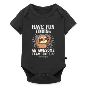 Job change colleague Farewell new job - Baby Premium short-sleeve bodysuit - black - Front