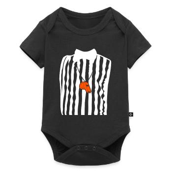 Referee Outfit - Baby Premium short-sleeve bodysuit - black - Front