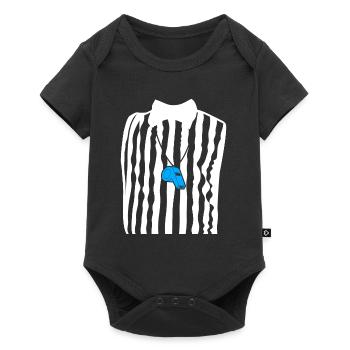 Referee Outfit - Baby Premium short-sleeve bodysuit - black - Front