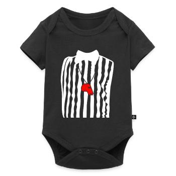 Referee Outfit - Baby Premium short-sleeve bodysuit - black - Front