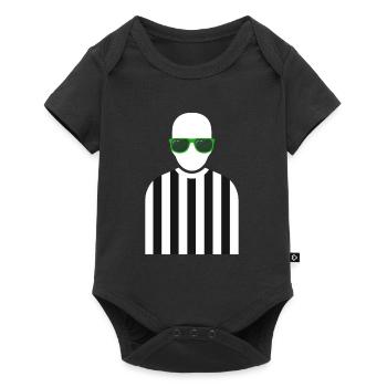 Referee Outfit - Baby Premium short-sleeve bodysuit - black - Front